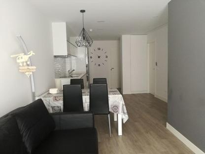 Posezení v ubytování Silgarbeach Apartamento