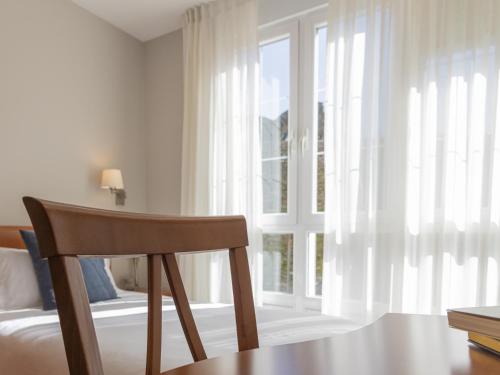 Istumisnurk majutusasutuses Hostal ALBA Lugo