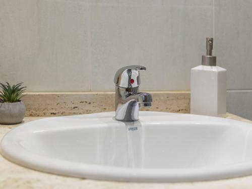 Vannituba majutusasutuses Hostal ALBA Lugo