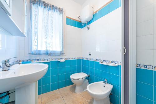 Koupelna v ubytování Sottotorre 1