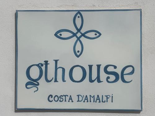 a sign for a casa daniella clinic at GT HOUSE FONTANA LIMITE in Vietri sul Mare