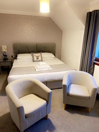 Кровать или кровати в номере Victoria House Bed and Breakfast