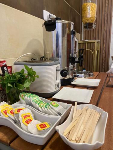 Comida en el hotel o alrededores