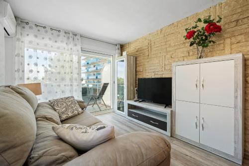 TV a/nebo společenská místnost v ubytování Hauzify I Apartament Kempenland