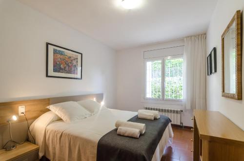 Postel nebo postele na pokoji v ubytování Club Villamar - Briana