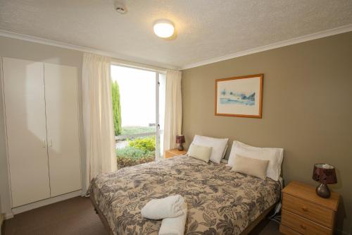 Postel nebo postele na pokoji v ubytování Central Methven 3-Bed Apartment