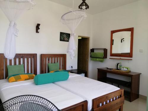 Postel nebo postele na pokoji v ubytování Super View