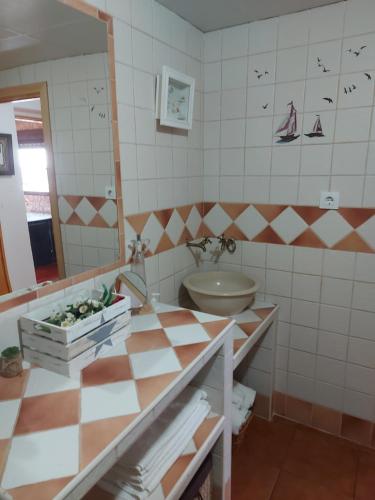 Phòng tắm tại Alojamiento Rural Mi Frasca