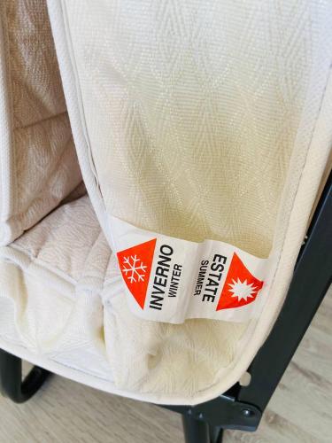a piece of paper sitting on top of a chair at RIVIERA STUDIO CANNES CENTER in Cannes