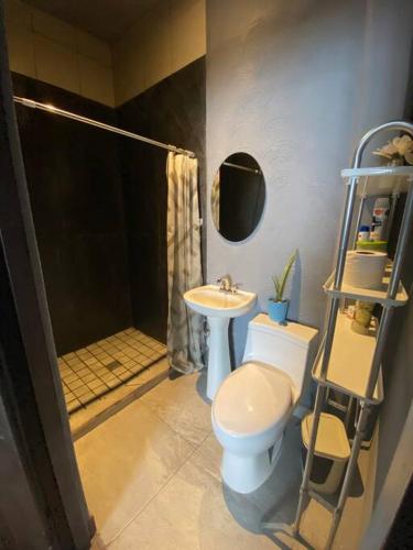 Ванная комната в Casa “La Santa”