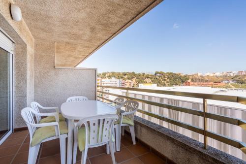 Un balcón o terraza de Blanes