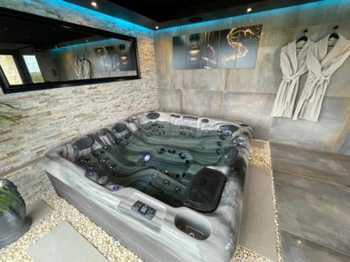 Photo de la galerie de l'établissement Longère Linaroise & SPA à 15 min du Futuroscope, à Liniers