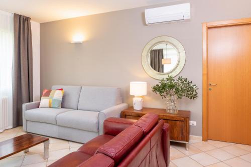Zona de estar de Residence Campana