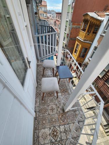 Балкон или терраса в Kadıköy White House