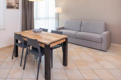 Zona de estar de Residence Campana