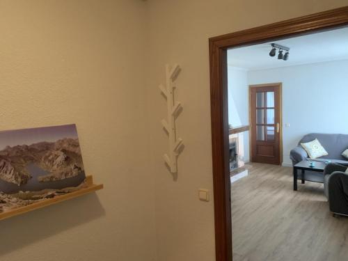 Ruang duduk di Apartamento Siente Riaño