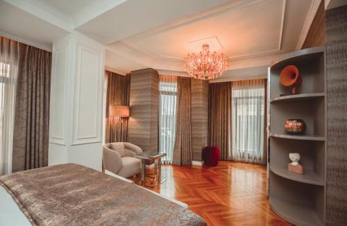 Letto o letti in una camera di Hotel De Reve Galata-Special Class