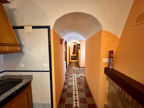 Dapur atau dapur kecil di Cuevas La Granja