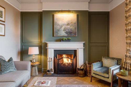 Un lugar para sentarse en The Borrowdale Hotel