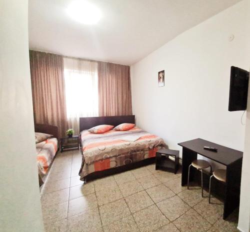 Кровать или кровати в номере Casa Dobrescu Centura De Nord