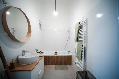 Koupelna v ubytování Volenter Lux Apartment Uno