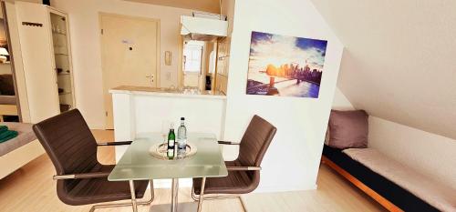Χώρος καθιστικού στο Apartments Pfannenstübchen