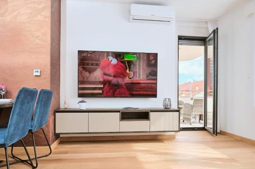 TV/Unterhaltungsangebot in der Unterkunft apartman Azul