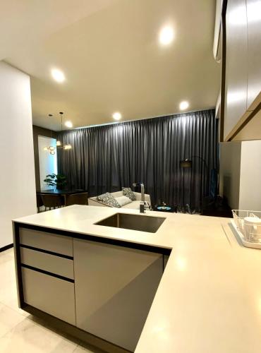 a kitchen with a sink and a counter top at Opus Residence KL by EUcation Home in Kuala Lumpur