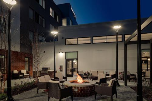 Ruang duduk di Residence Inn by Marriott Columbus Airport