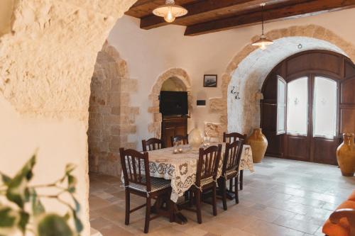 Posezení v ubytování Masseria Montanaro