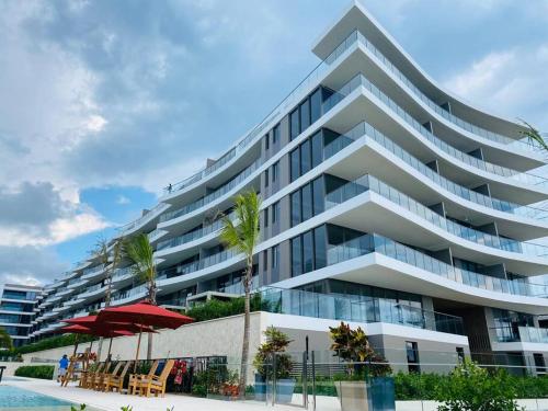 Bangunan di mana terletaknya apartmen
