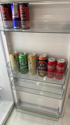 Getränke in der Unterkunft Apartmani MURIC Ljubljana