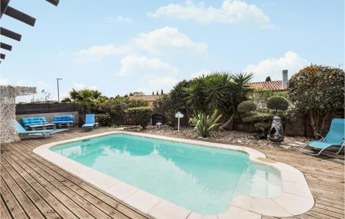Amazing Home In Saint-Marcel-Sur-Aude
