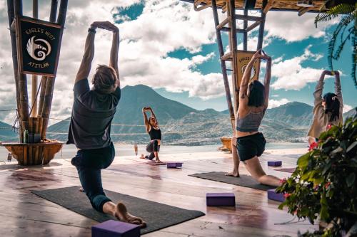 Eagle's Nest Atitlán tesisinde konaklayan konuklar