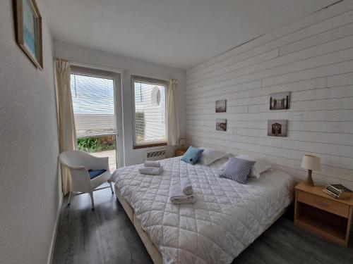 Posteľ alebo postele v izbe v ubytovaní Apartment with fantastic sea view