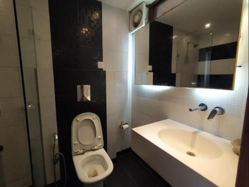 Kylpyhuone majoituspaikassa Hotel Horizon Picture Palace, Mussoorie