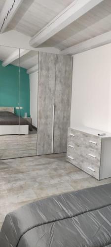 Postel nebo postele na pokoji v ubytování Villa Giasi