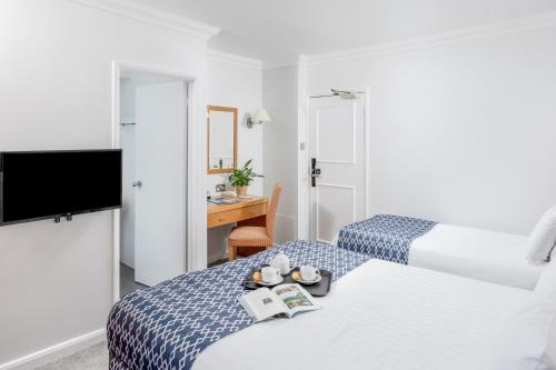 Katil atau katil-katil dalam bilik di The Kilbirnie Hotel