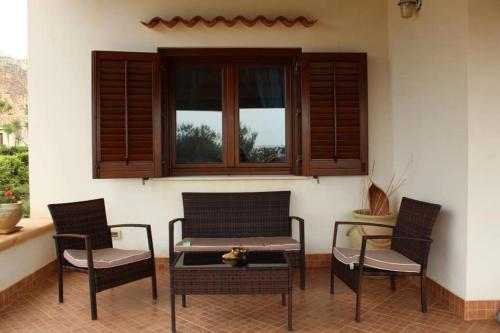 Ruang duduk di Villa Orizzonte