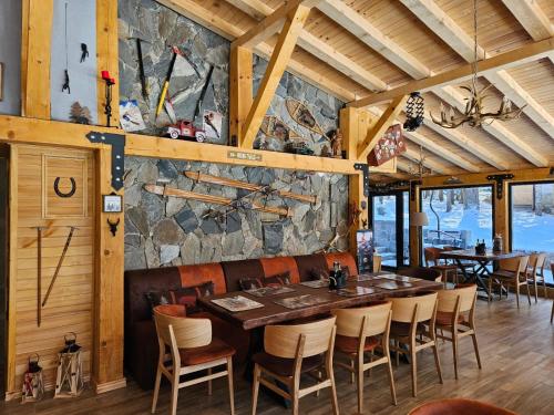 Restaurace v ubytování Algara hut