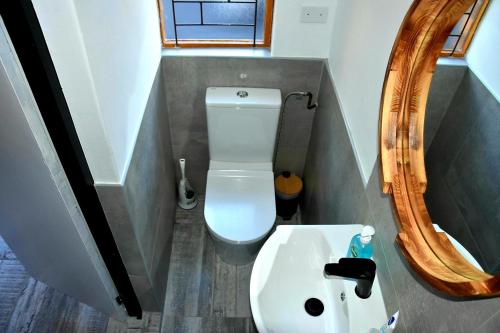 Koupelna v ubytování Bikers Soul Resort