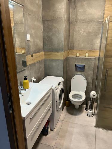 Ένα μπάνιο στο Apartament Zlota Jesień 2C