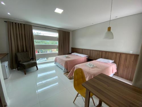 Katil atau katil-katil dalam bilik di Hotel C&A