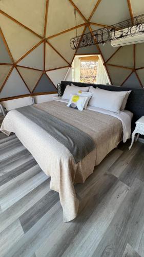 Cama o camas de una habitación en Santerra, Valle de Guadalupe