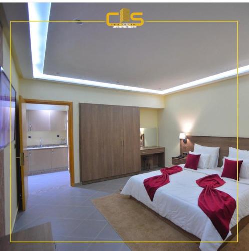 RESIDENCE CENTROSUITにあるベッド