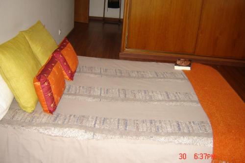 Cama o camas de una habitación en Casa do Rio