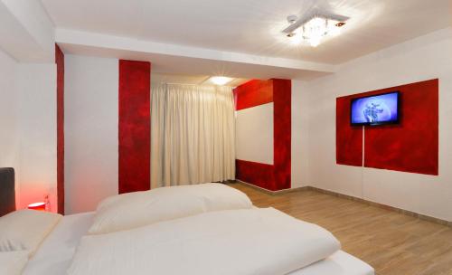 Μια τηλεόραση ή/και κέντρο ψυχαγωγίας στο Hotel Alte Fabrik
