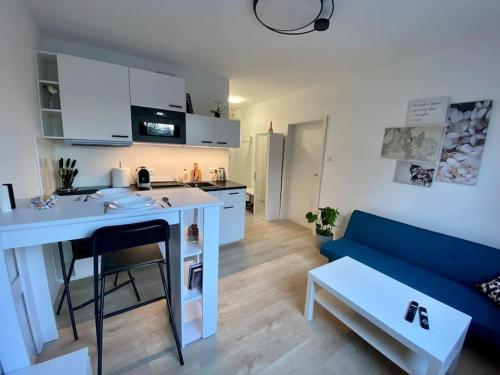 Dapur atau dapur kecil di Apartmán Kristína