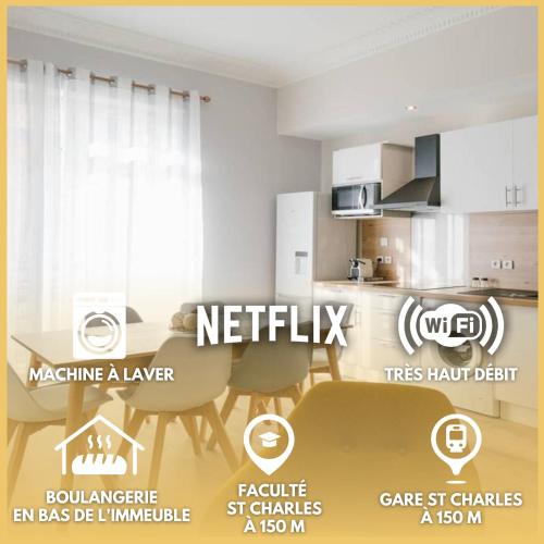 Photo de la galerie de l'établissement Flat Saint Charles, à Marseille