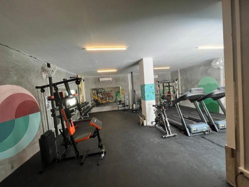Fitness centrum a/nebo fitness zařízení v ubytování Social Quarters Blanco - Youth Hostel 18 to 35 Only